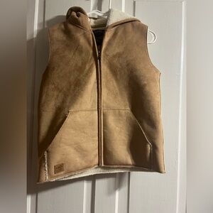 Ralph Lauren Microfiber faux suede vest